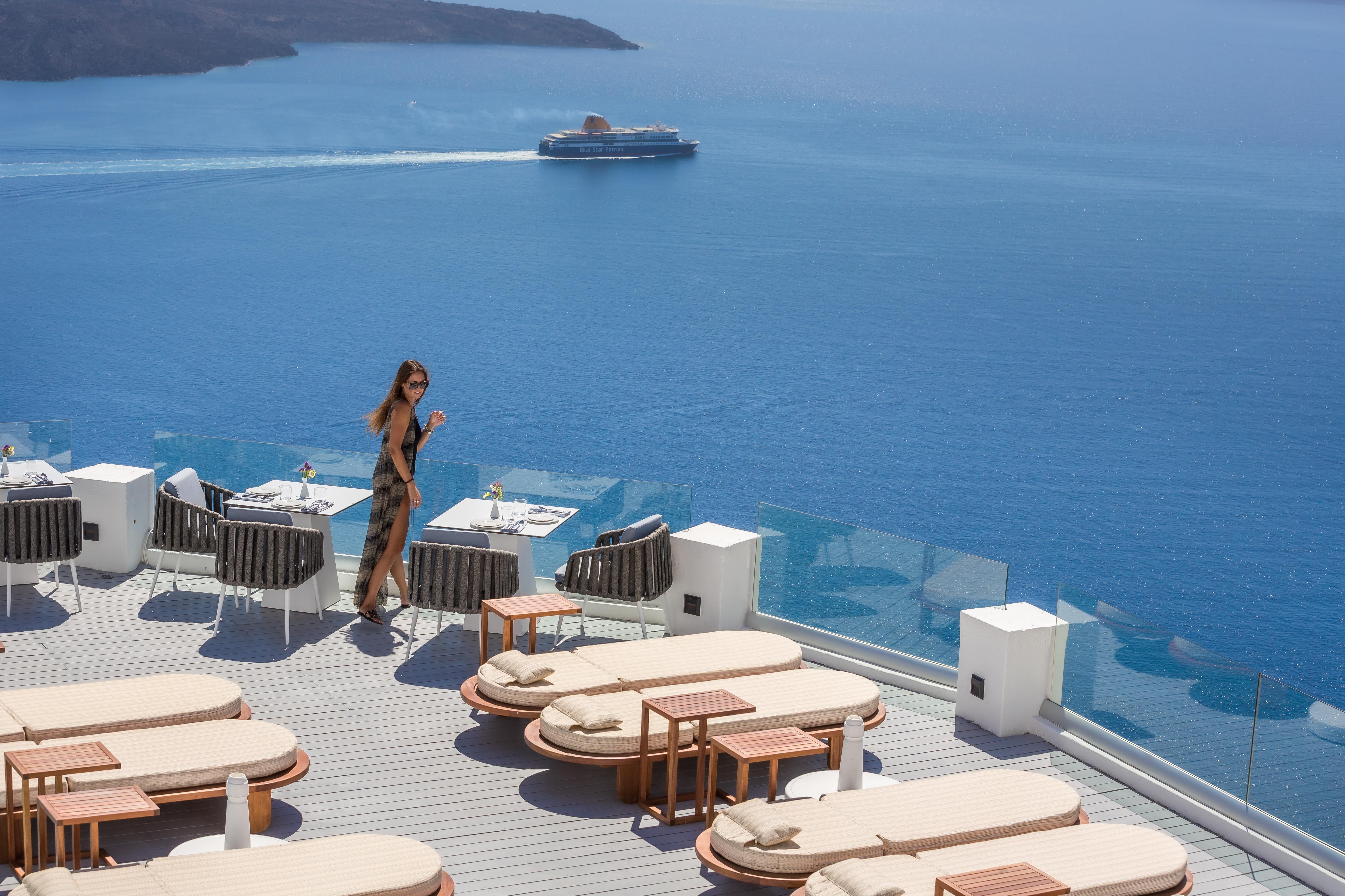 Sun Rocks Boutique Hotel (Adults Only) Firosztefáni Kültér fotó