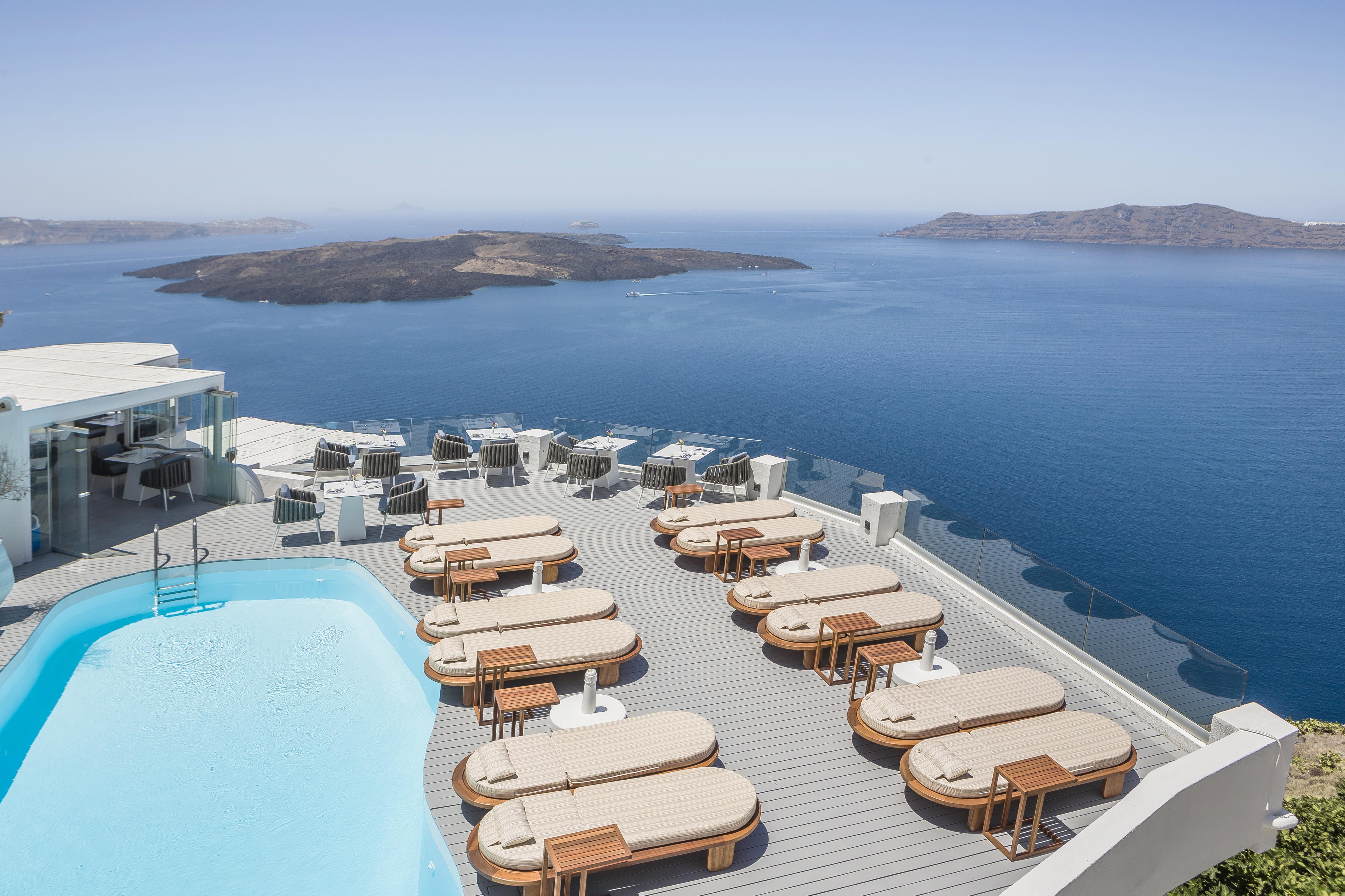 Sun Rocks Boutique Hotel (Adults Only) Firosztefáni Kültér fotó