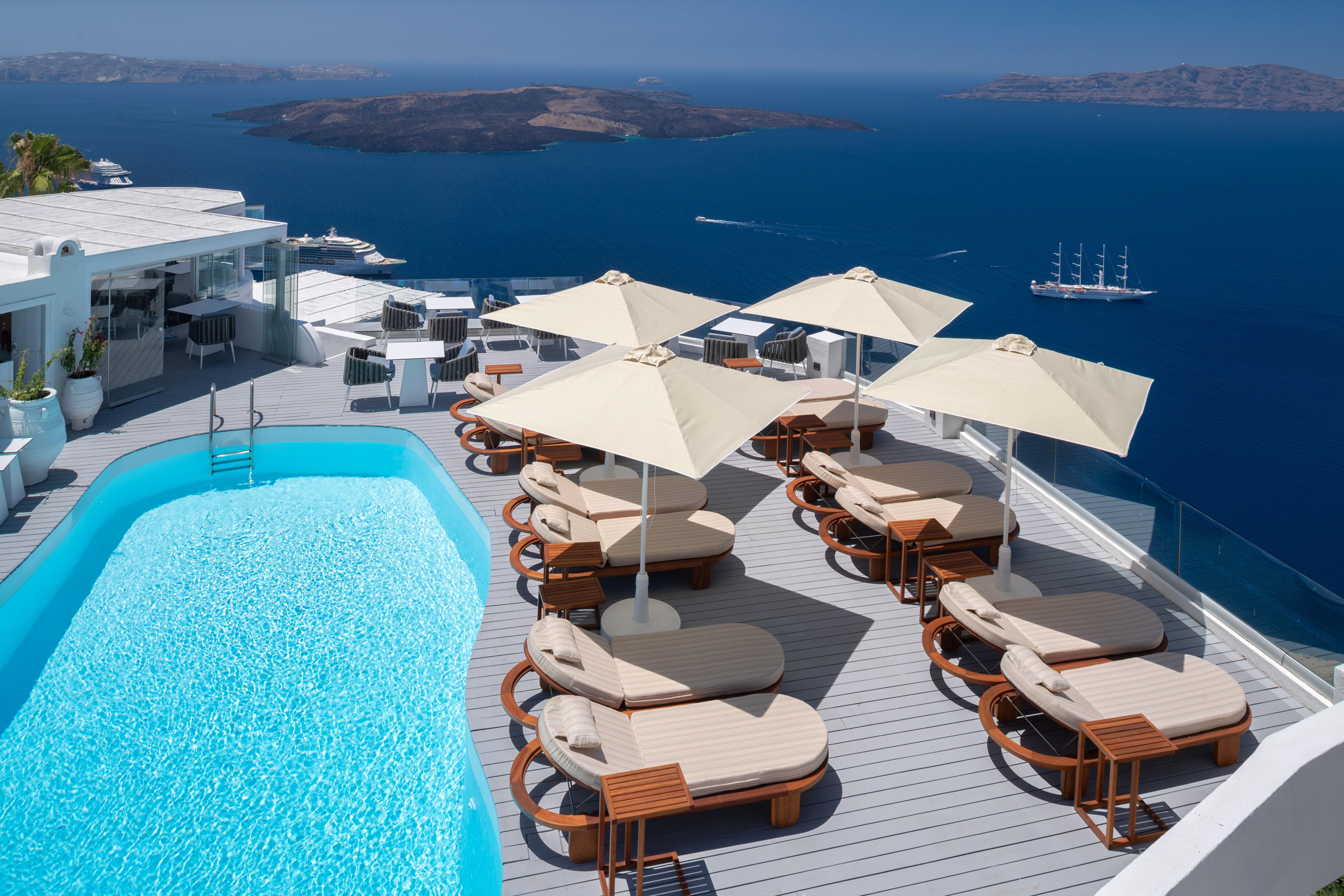 Sun Rocks Boutique Hotel (Adults Only) Firosztefáni Kültér fotó